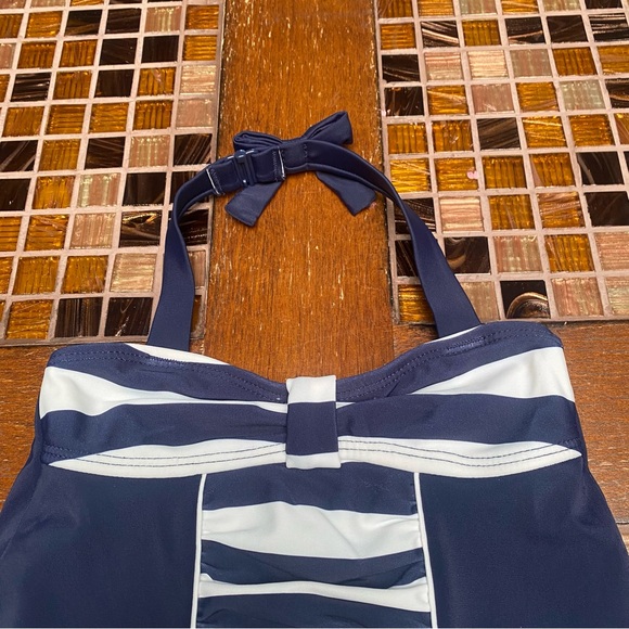 Janie and Jack Baby Girls Stripped Swimsuit - Picture 4 of 10